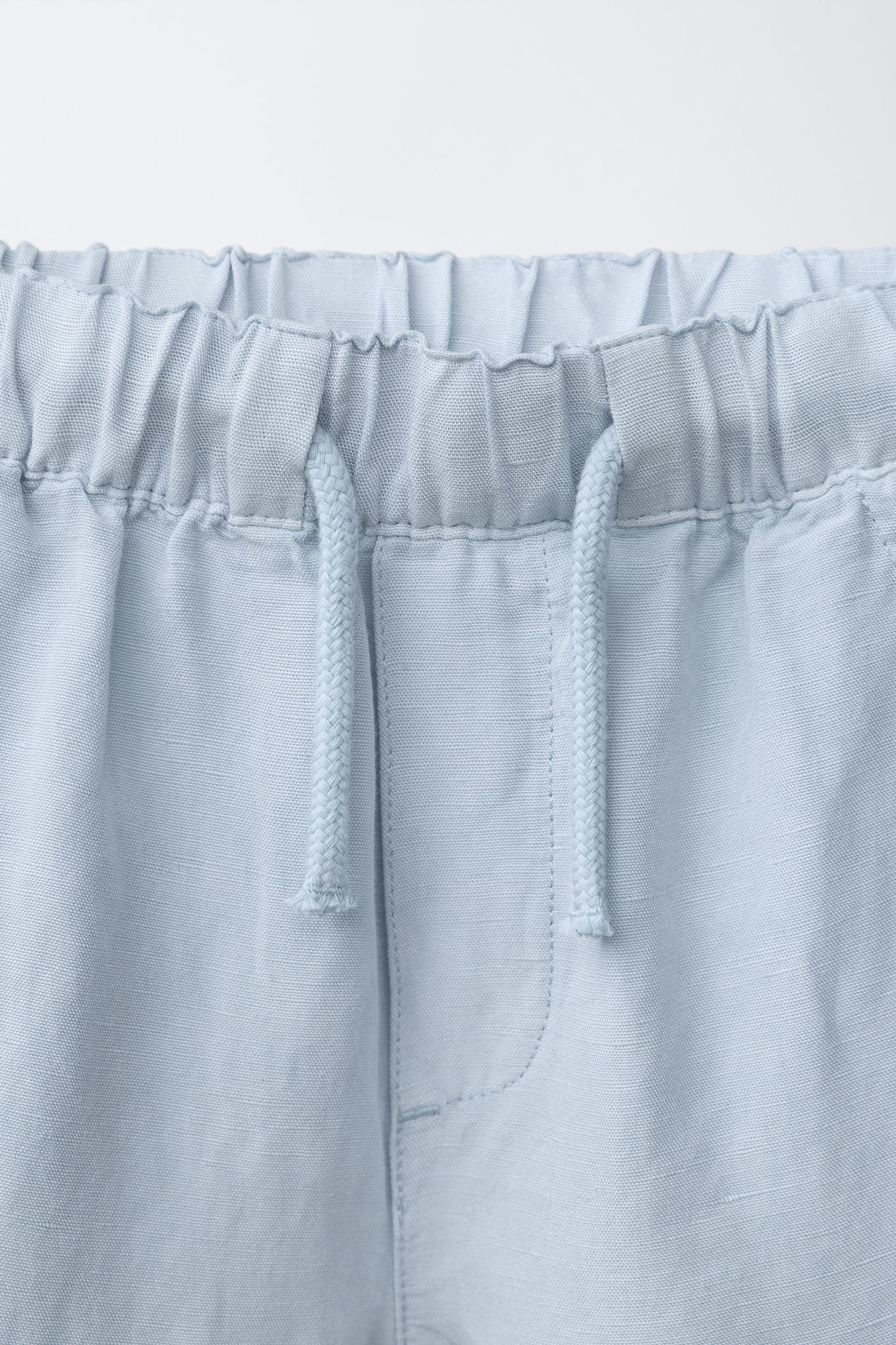 PANTALON FLUIDE AVEC LIN